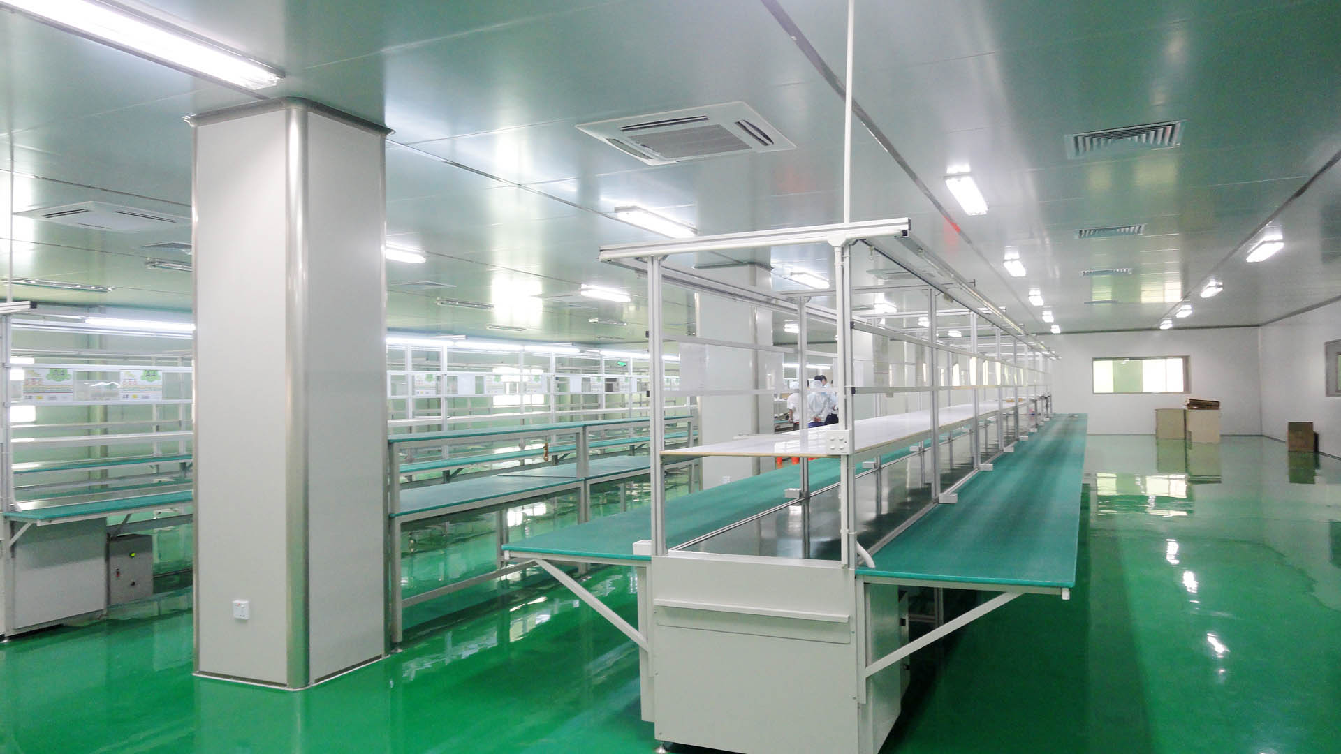 廣州光學鏡片凈化車間無塵防靜電工程項目(圖1)
